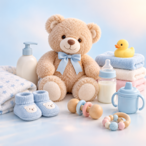Illustration for Baby & Kids shopping category